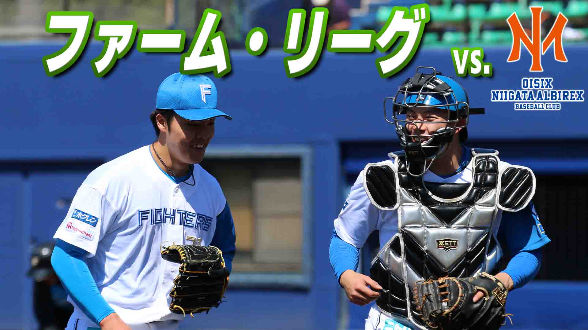 ファーム vs新潟 8月26日 (水) 12:45～